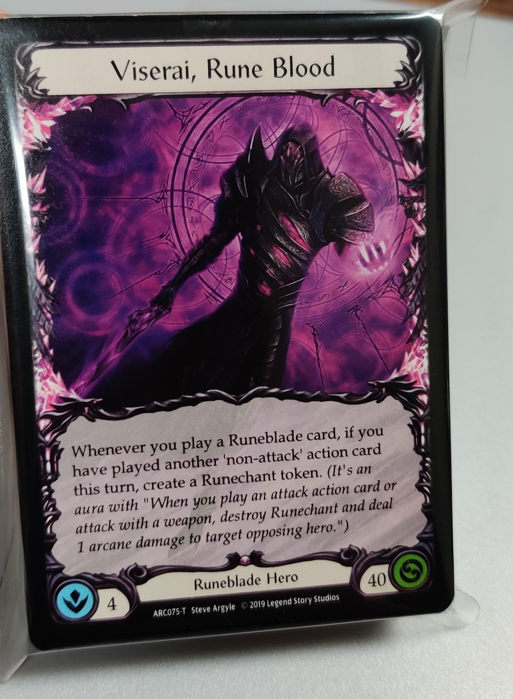 Flesh and Blood: Runeblade - Viserai Hero Deck (Duel Kingdom Original)