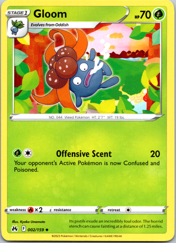 Gloom (002/159) [Sword & Shield: Crown Zenith]