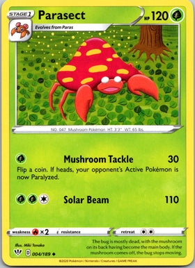 Parasect (004/189) [SWSH03: Darkness Ablaze]