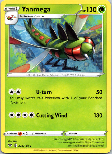 Yanmega [007/185] [SWSH04: Vivid Voltage]