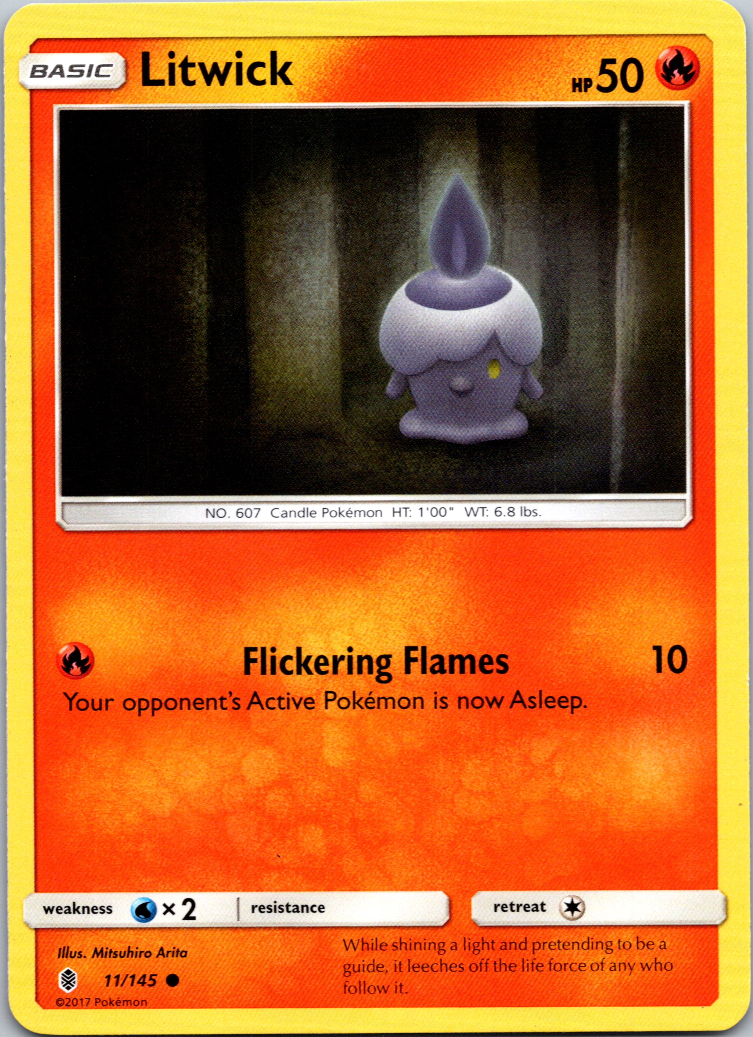 Litwick (11/145) [Sun & Moon: Guardians Rising]