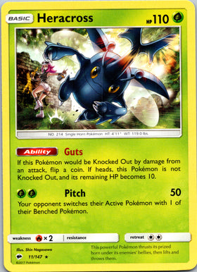 Heracross (011/147) [Sun & Moon: Burning Shadows]