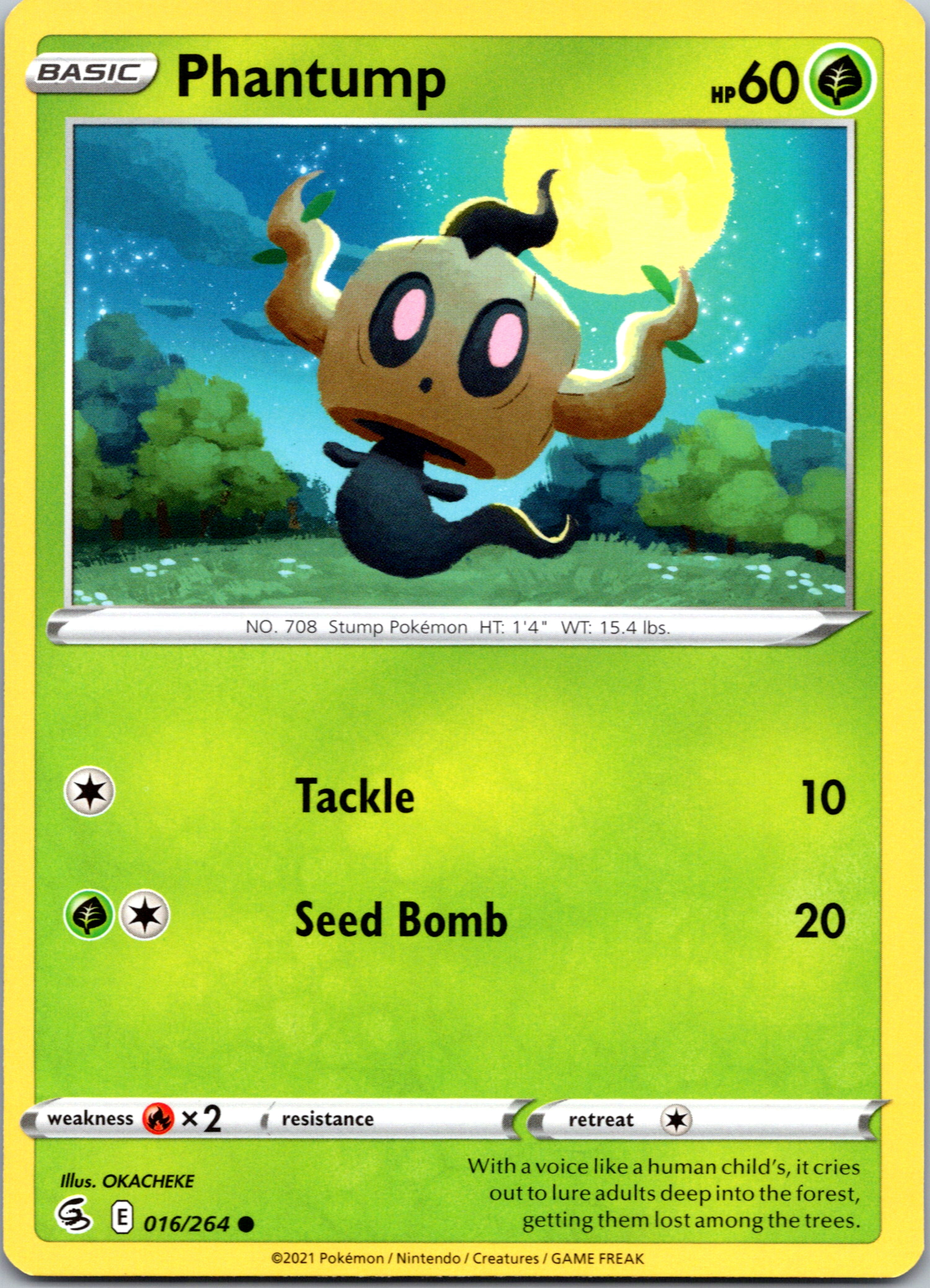 Phantump (016/264) [Sword & Shield: Fusion Strike]