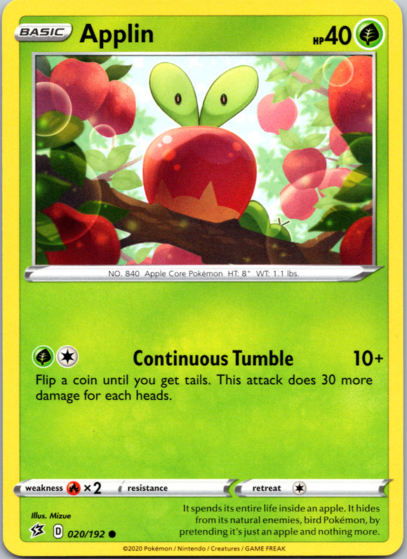 Applin (020/192) [Sword & Shield: Rebel Clash]