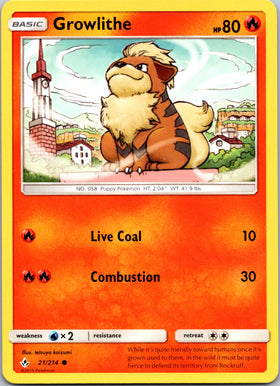 Growlithe (021/214) [Sun & Moon: Unbroken Bonds]