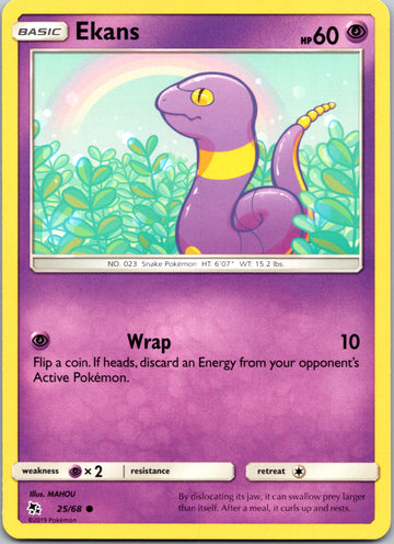 Ekans (25/68) (25/68) [Hidden Fates]