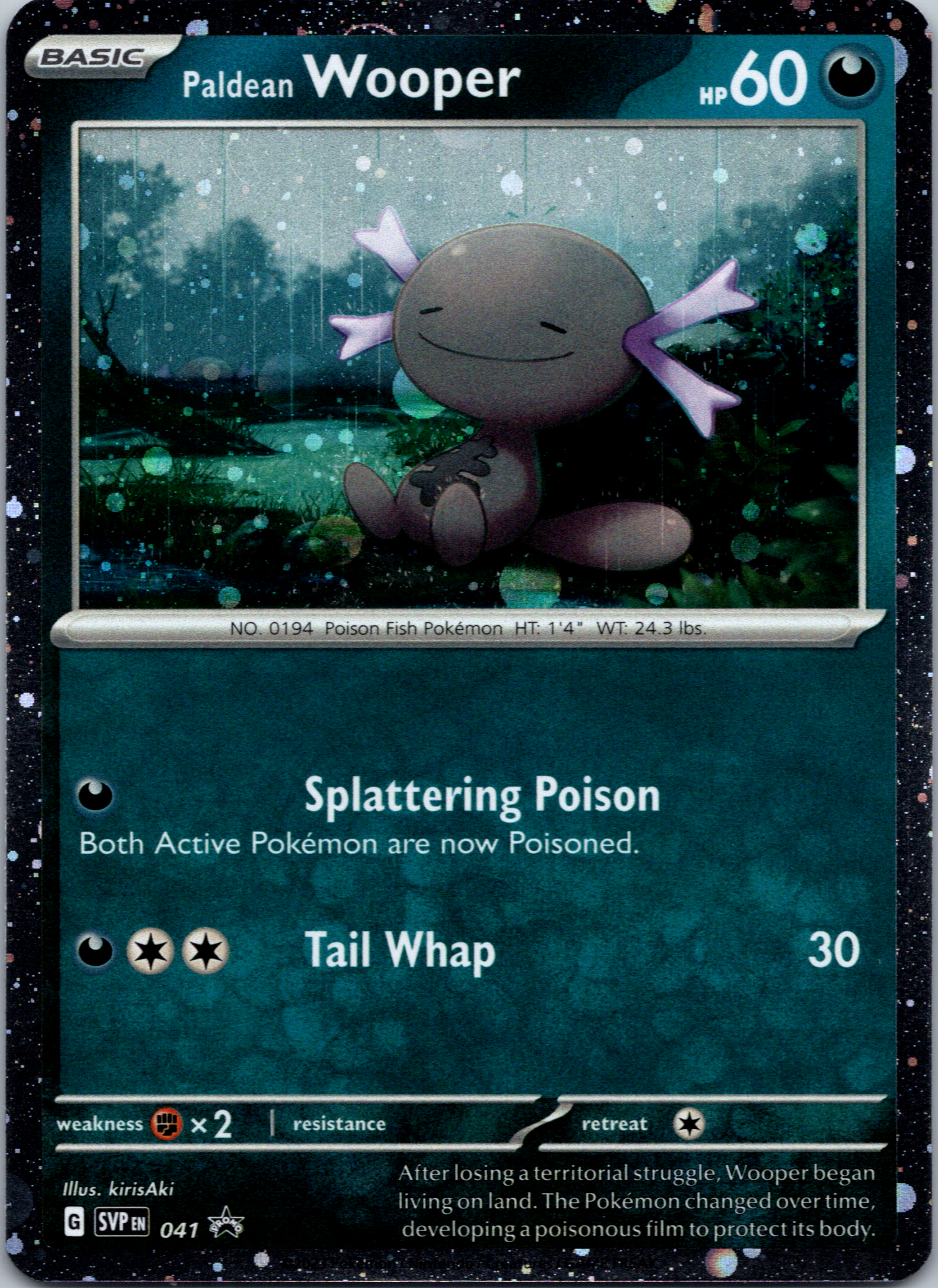 Paldean Wooper (041) [Scarlet & Violet: Black Star Promos]