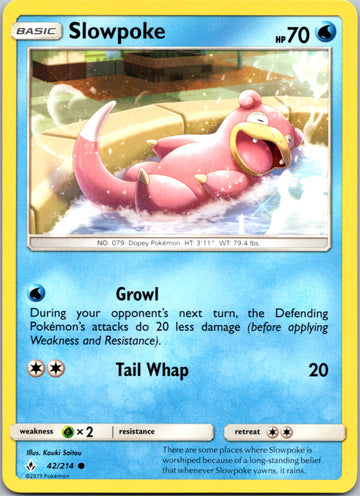 Slowpoke (042/214) [Sun & Moon: Unbroken Bonds]