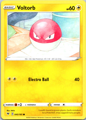 Voltorb [045/185] [SWSH04: Vivid Voltage]