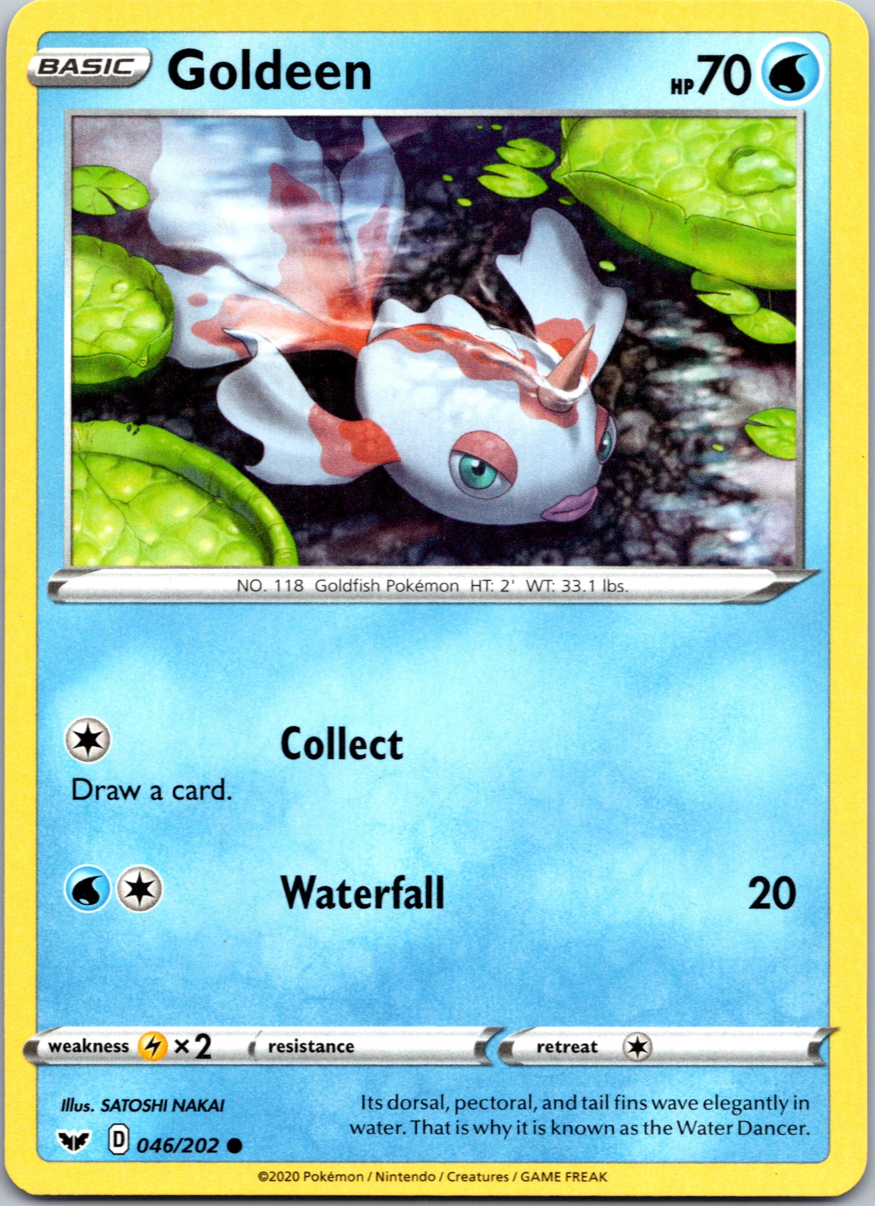 Goldeen (046/202) (046/202) [SWSH01: Sword & Shield Base Set]