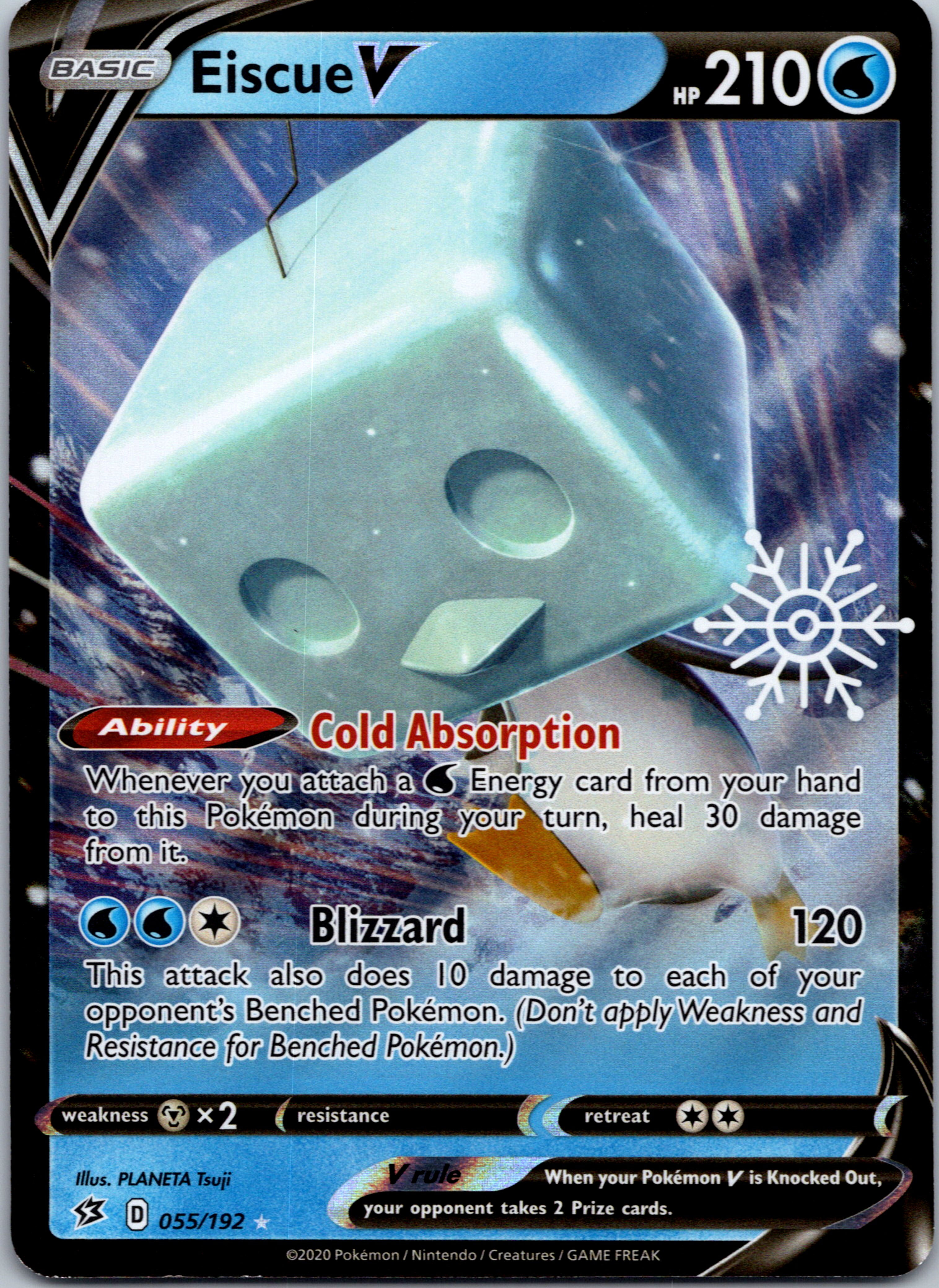 Eiscue V (055/192) (Holiday Calendar) [Sword & Shield: Rebel Clash]