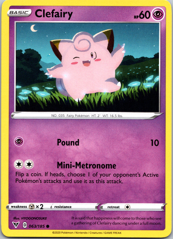 Clefairy [063/185] [SWSH04: Vivid Voltage]