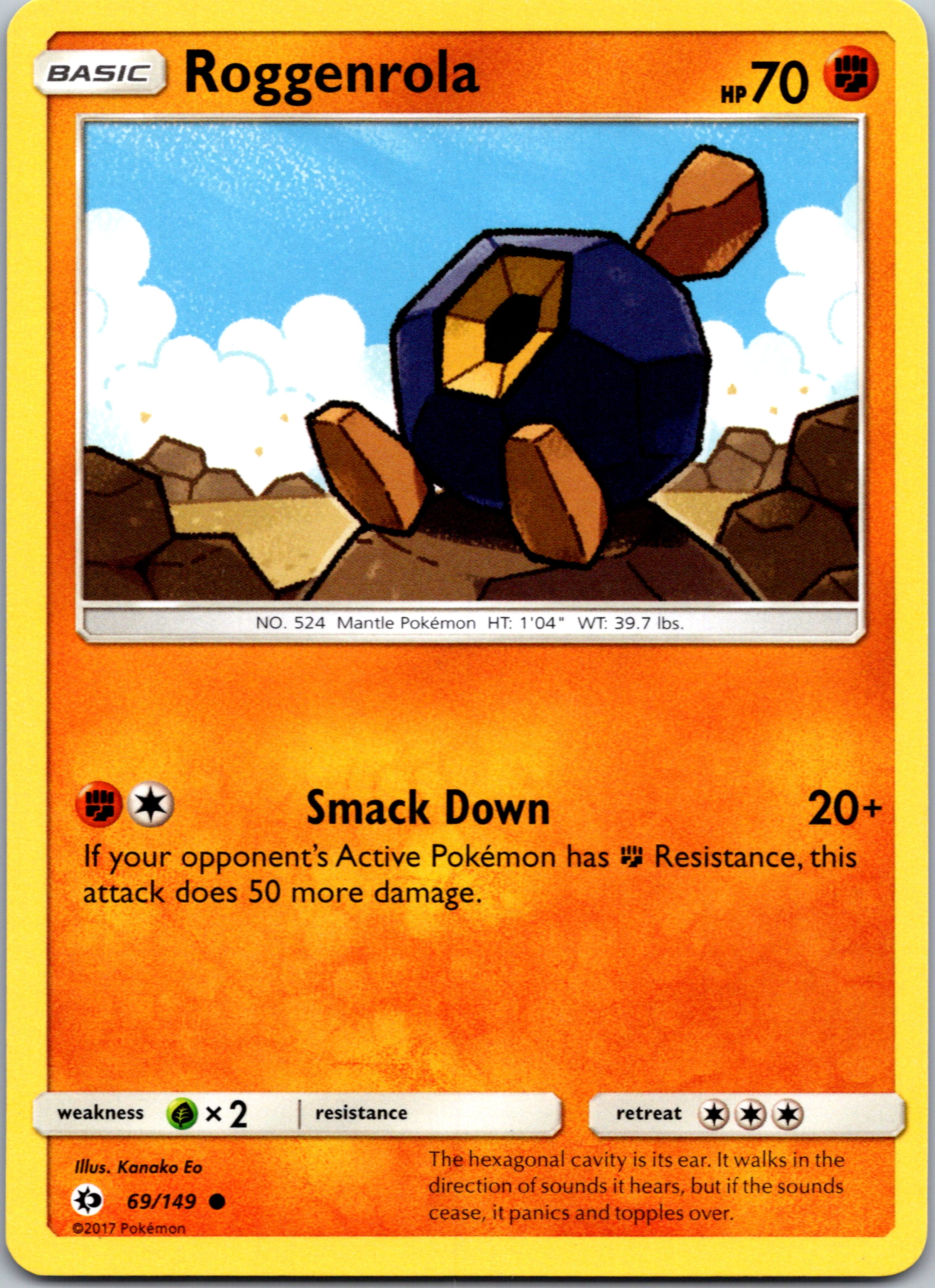 Roggenrola (69) [SM Base Set]