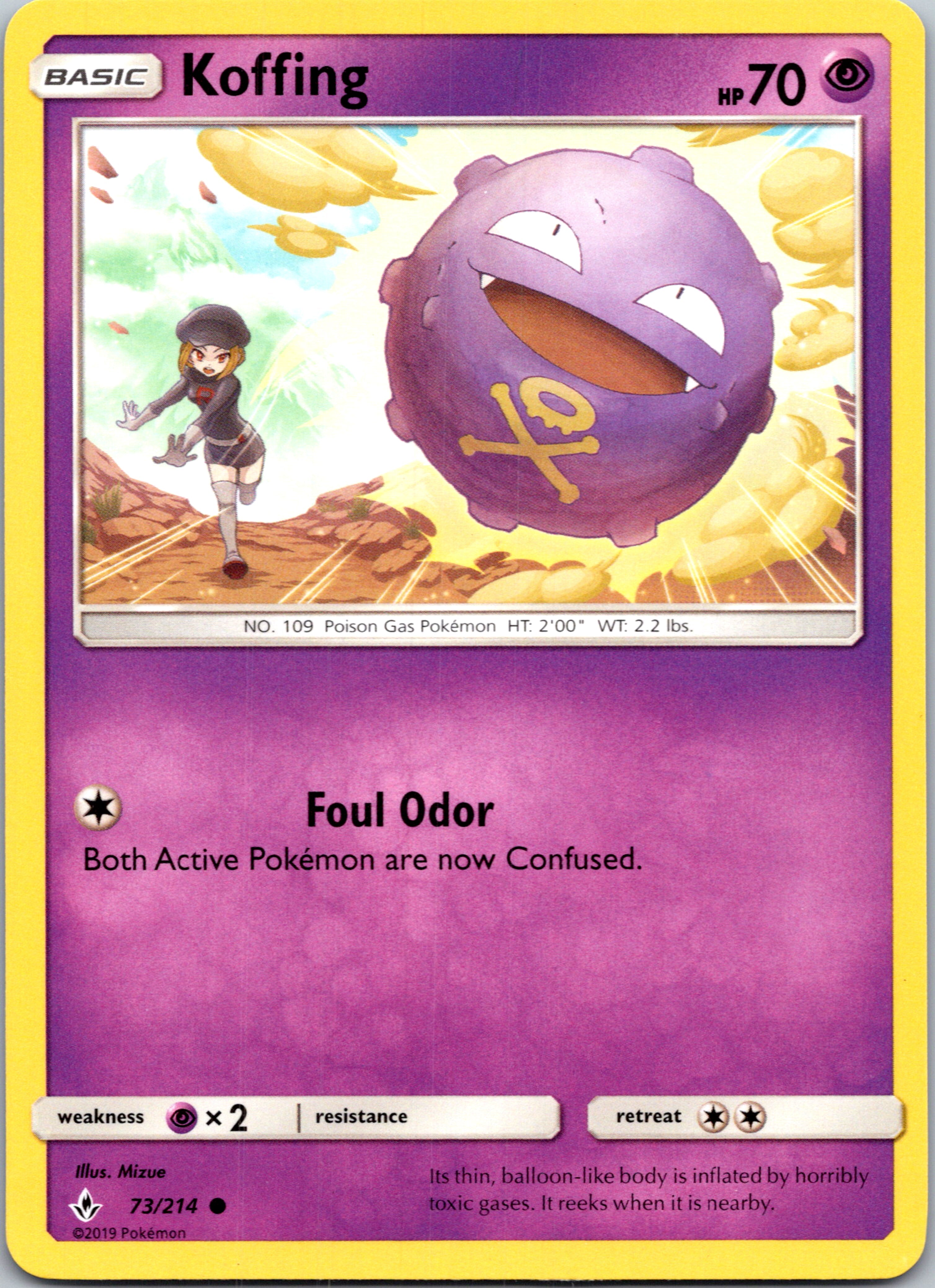 Koffing (73/214) [Sun & Moon: Unbroken Bonds]