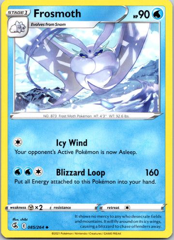Frosmoth (085/264) [Sword & Shield: Fusion Strike]