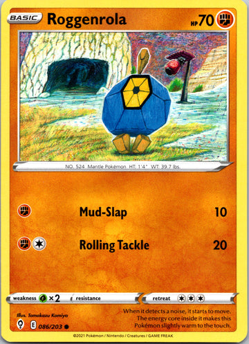 Roggenrola (086/203) [Sword & Shield: Evolving Skies]