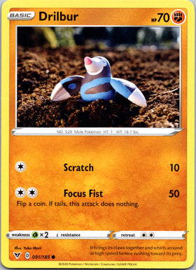 Drilbur [091/185] [SWSH04: Vivid Voltage]