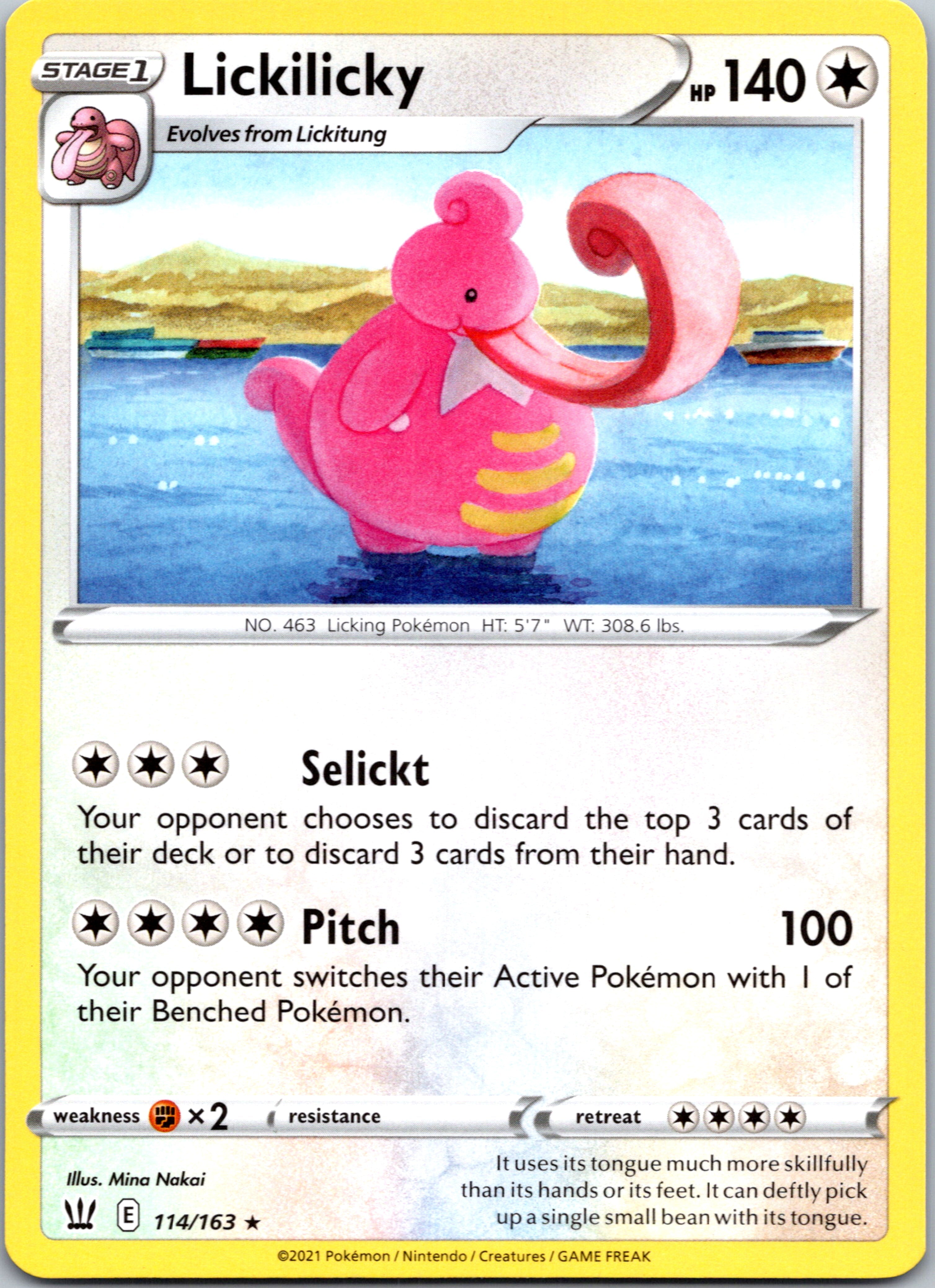 Lickilicky [114/163] [SWSH05: Battle Styles]