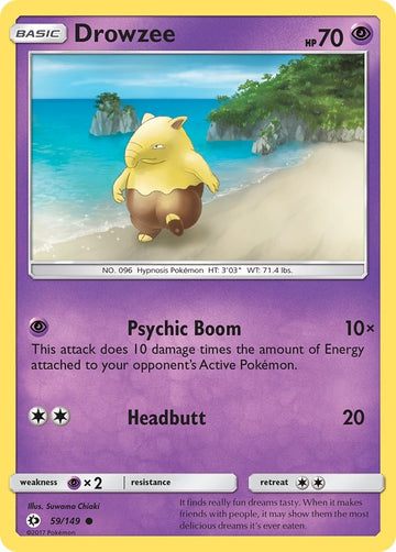Drowzee [59/149] [Sun & Moon Base Set]