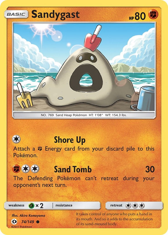 Sandygast [74/149] [Sun & Moon Base Set] Reverse Holofoil