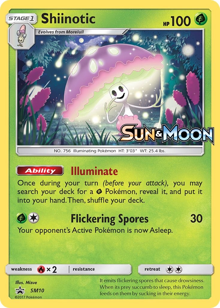 Shiinotic - SM10 (Prerelease) [SM10] [SM Promos] Holofoil