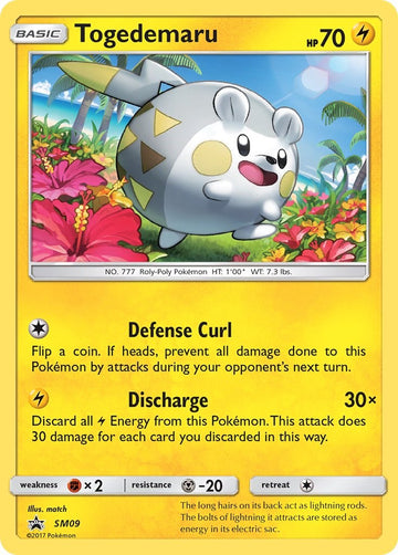 Togedemaru - SM09 [SM09] [SM Promos] Holofoil