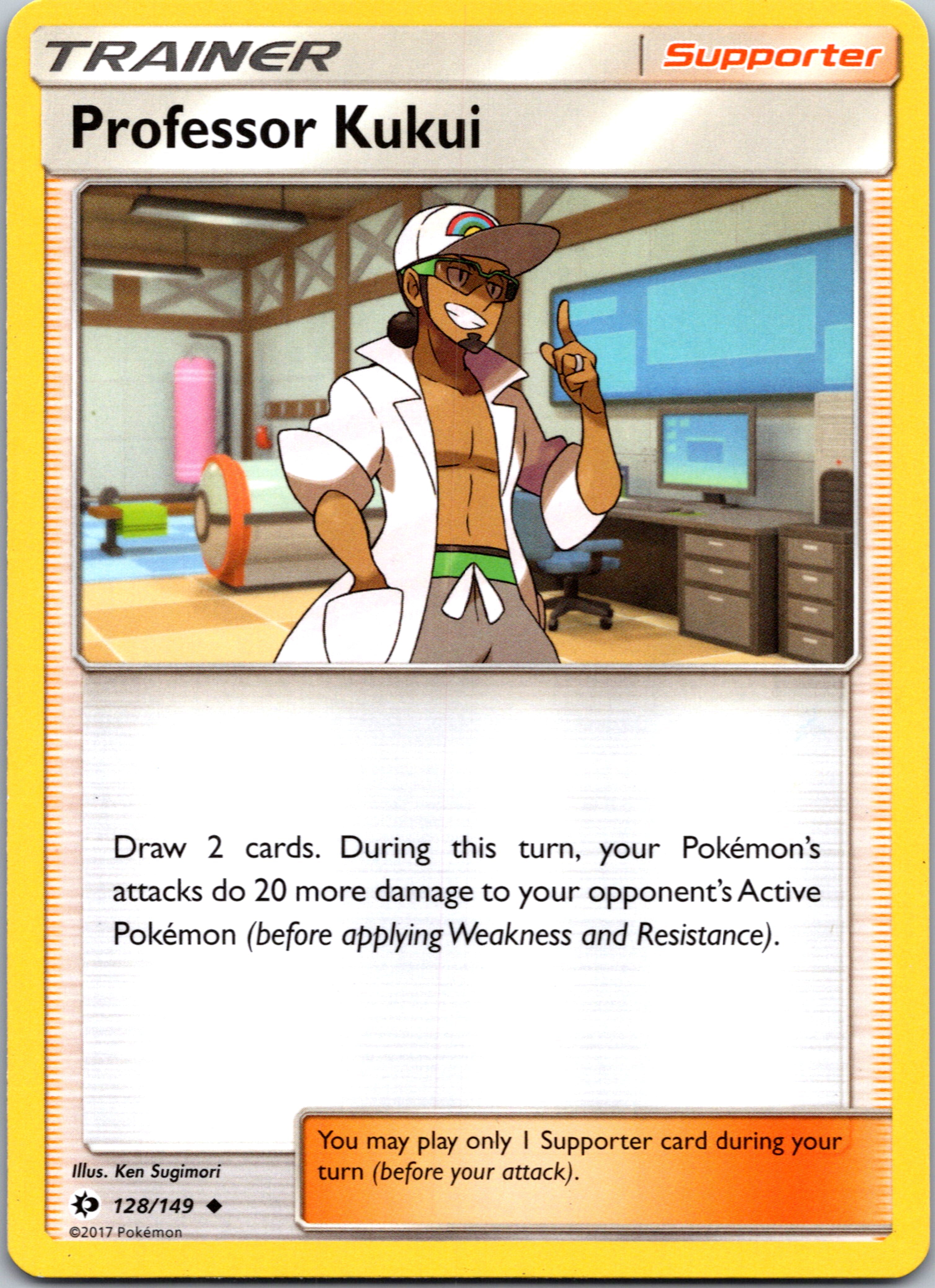 Professor Kukui (128) [SM Base Set]