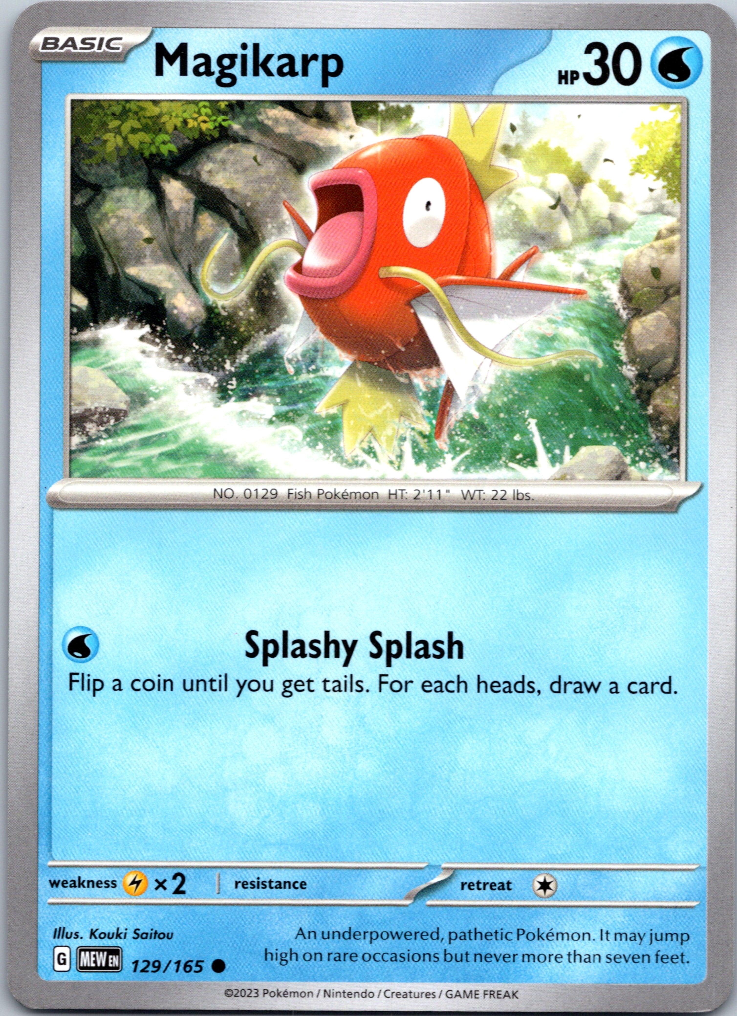 Magikarp (129/165) [Scarlet & Violet:  151]