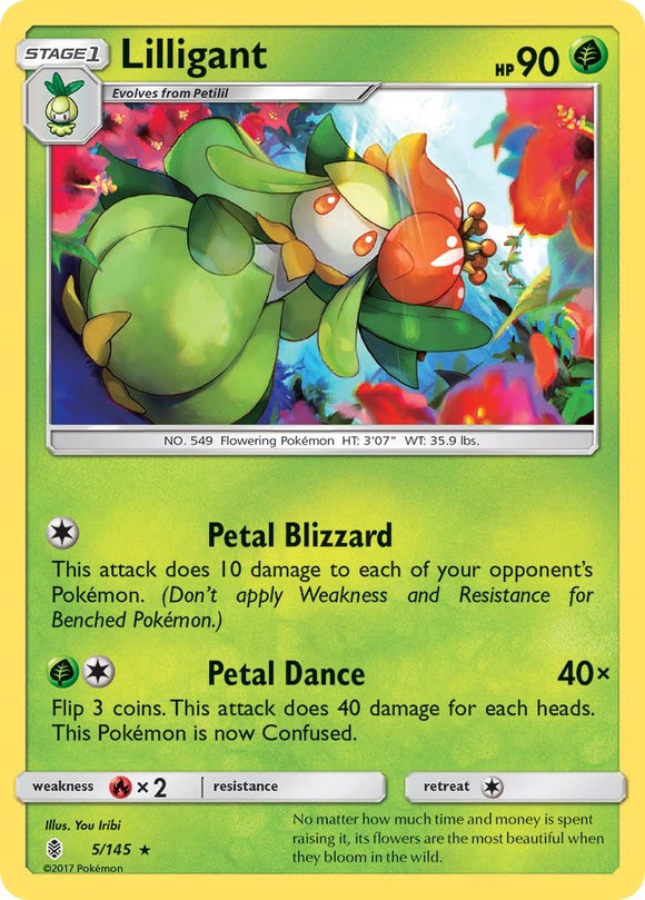 Lilligant [5/145] [Guardians Rising] Reverse Holofoil