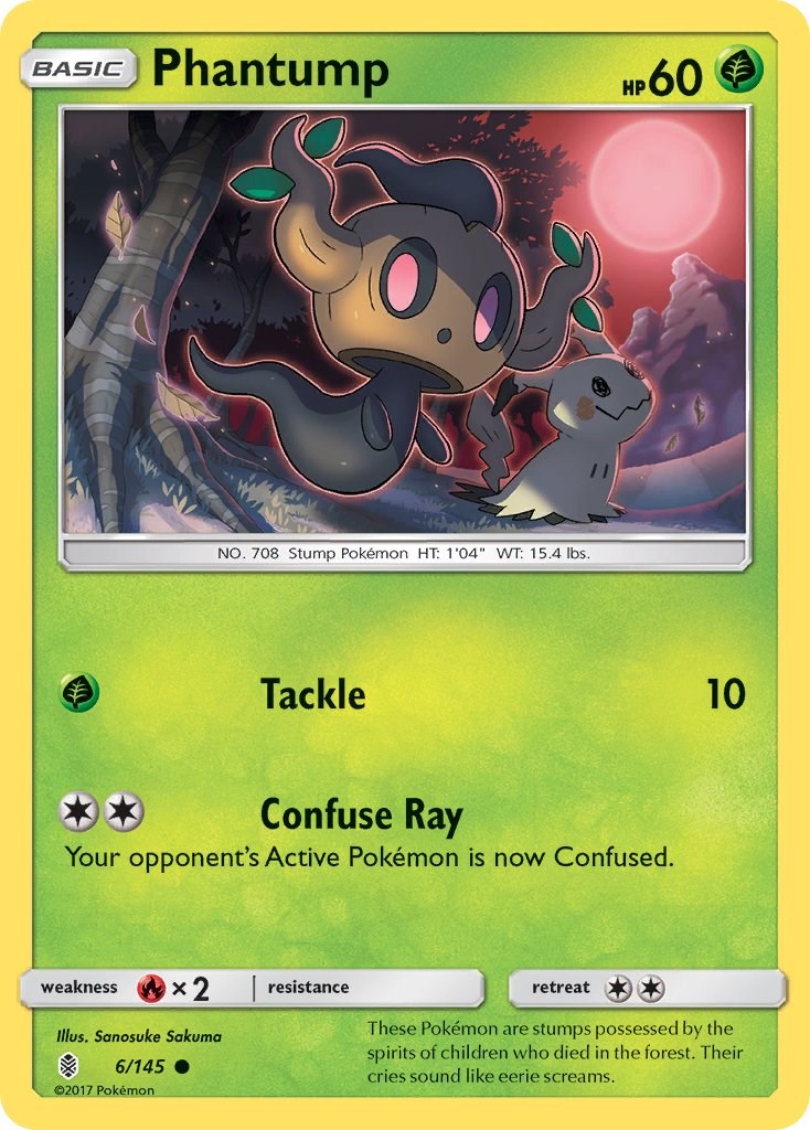 Phantump [6/145] [SM - Guardians Rising] Reverse Holofoil