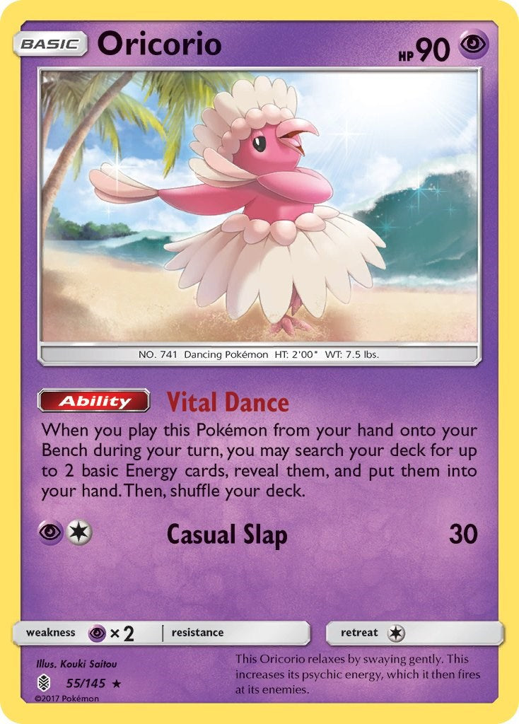 Oricorio (55) [55/145] [SM - Guardians Rising] Reverse Holofoil