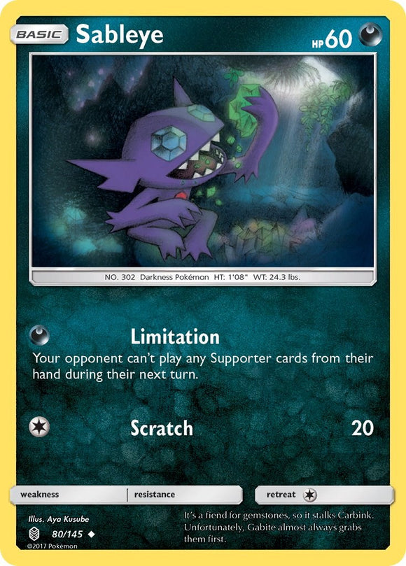 Sableye [80/145] [Guardians Rising] Reverse Holofoil