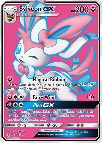 Sylveon GX (Full Art) [140/145] [Guardians Rising] Holofoil