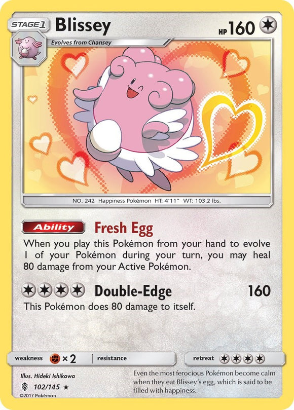Blissey [102/145] [Guardians Rising] Holofoil