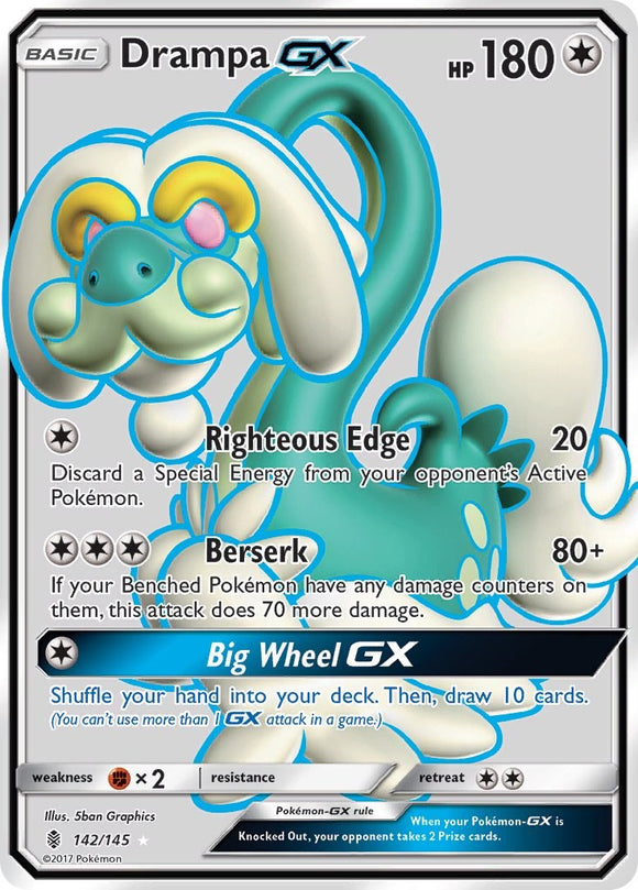 Drampa GX (Full Art) [142/145] [Guardians Rising] Holofoil