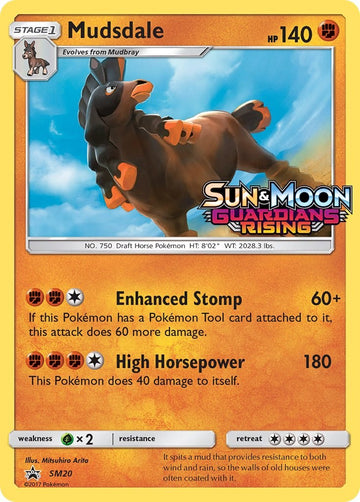 Mudsdale - SM20 (Prerelease) [SM20] [SM Promos] Holofoil