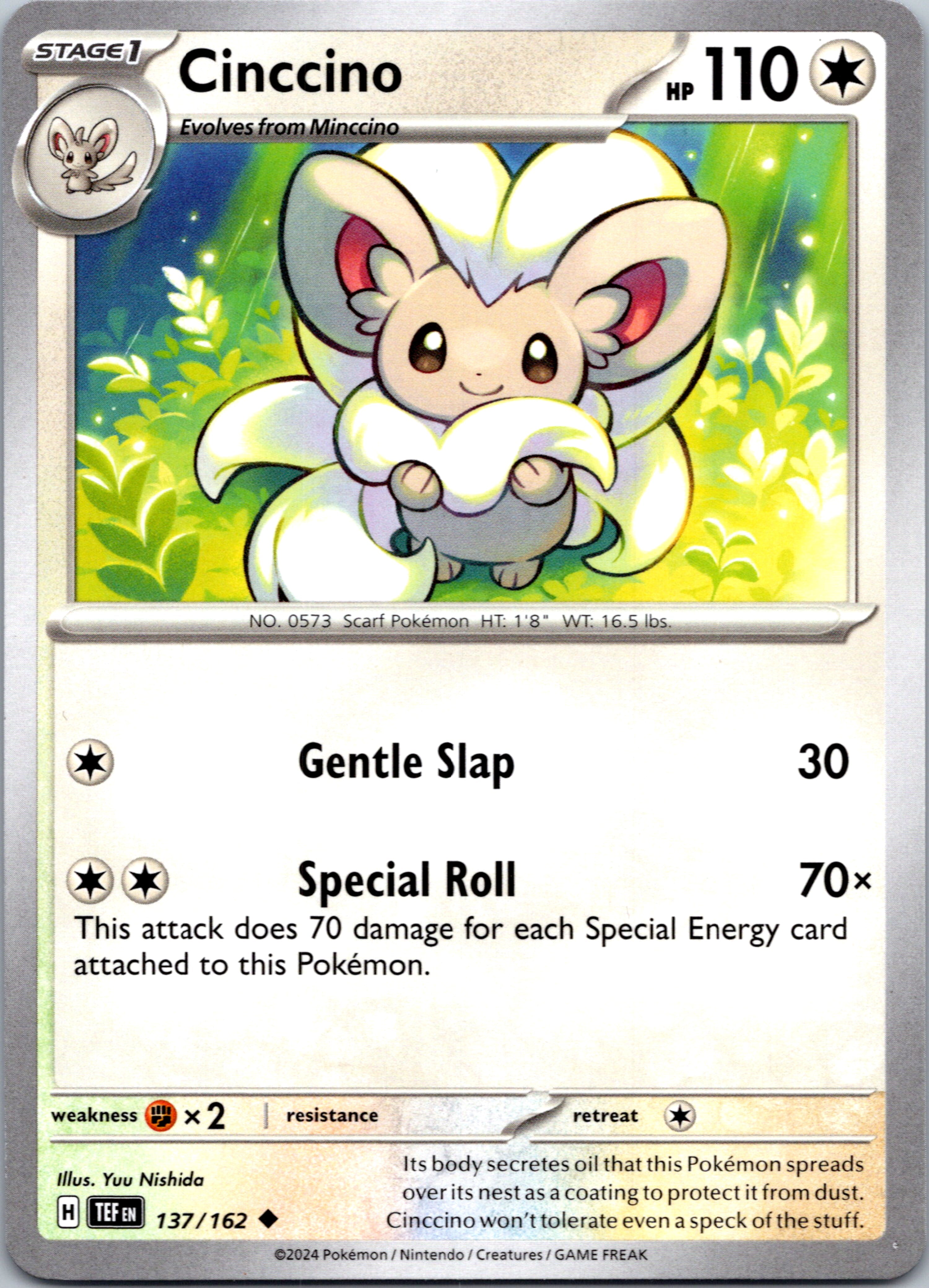 Cinccino [137/162] - (Temporal Forces)