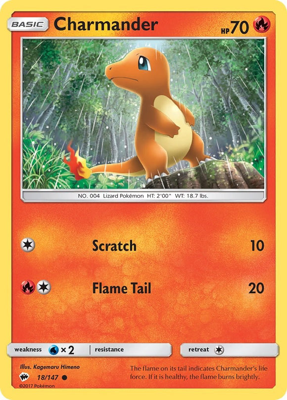 Charmander (018/147) [Sun & Moon: Burning Shadows]
