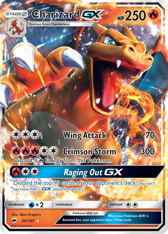 Charizard GX (020/147) [Sun & Moon: Burning Shadows]