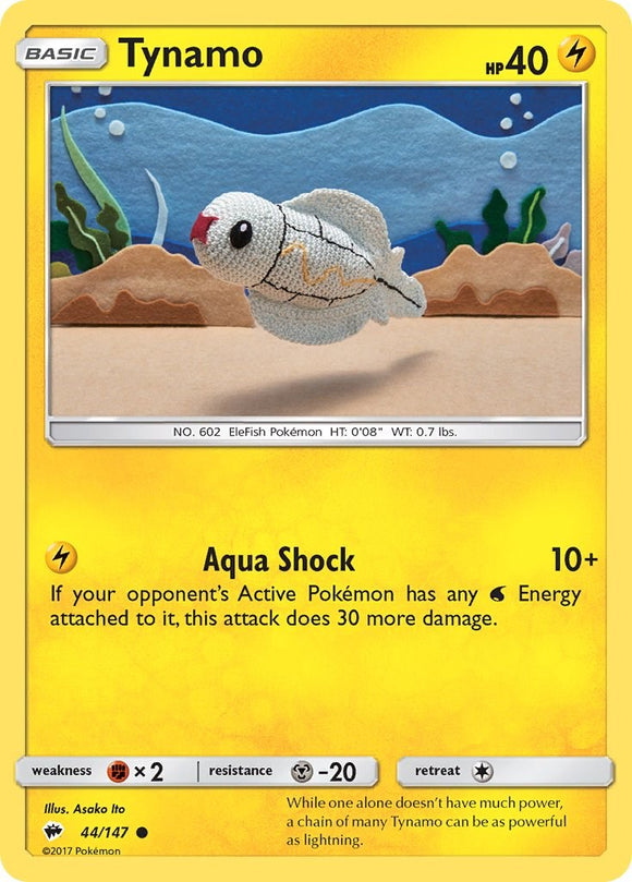 Tynamo [44/147] [Burning Shadows] Reverse Holofoil