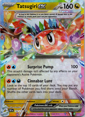 Tatsugiri ex [142/191] - (Surging Sparks) Holofoil