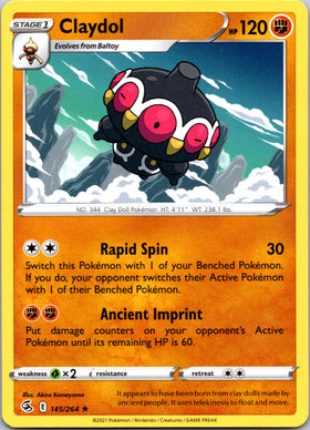 Claydol (145/264) [Sword & Shield: Fusion Strike]