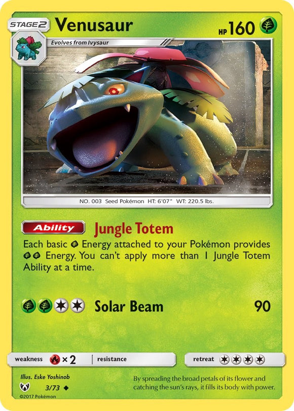 Venusaur [3/73] [Shining Legends]