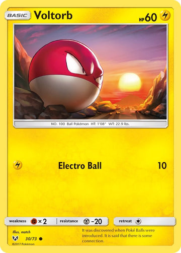 Voltorb [30/73] [Shining Legends] Reverse Holofoil