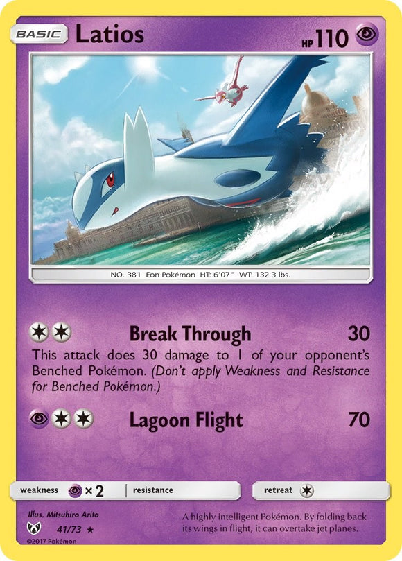 Latios [41/73] [Shining Legends] Holofoil