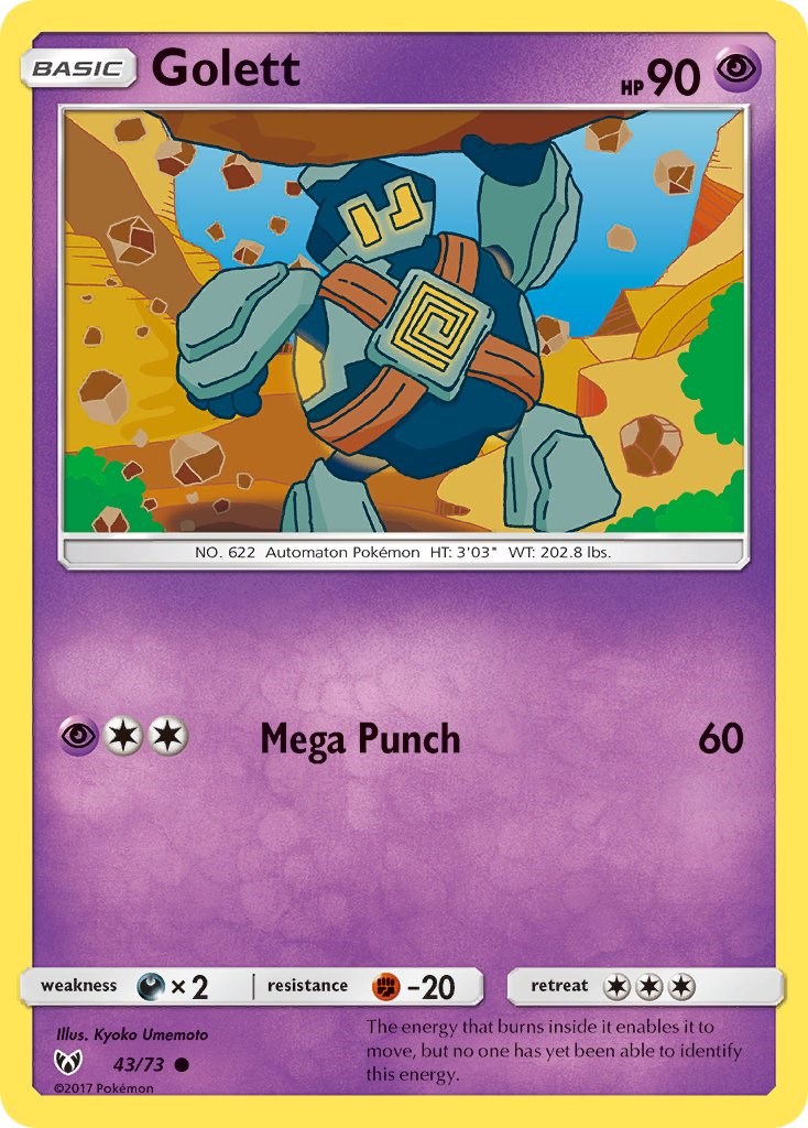 Golett [43/73] [Shining Legends]