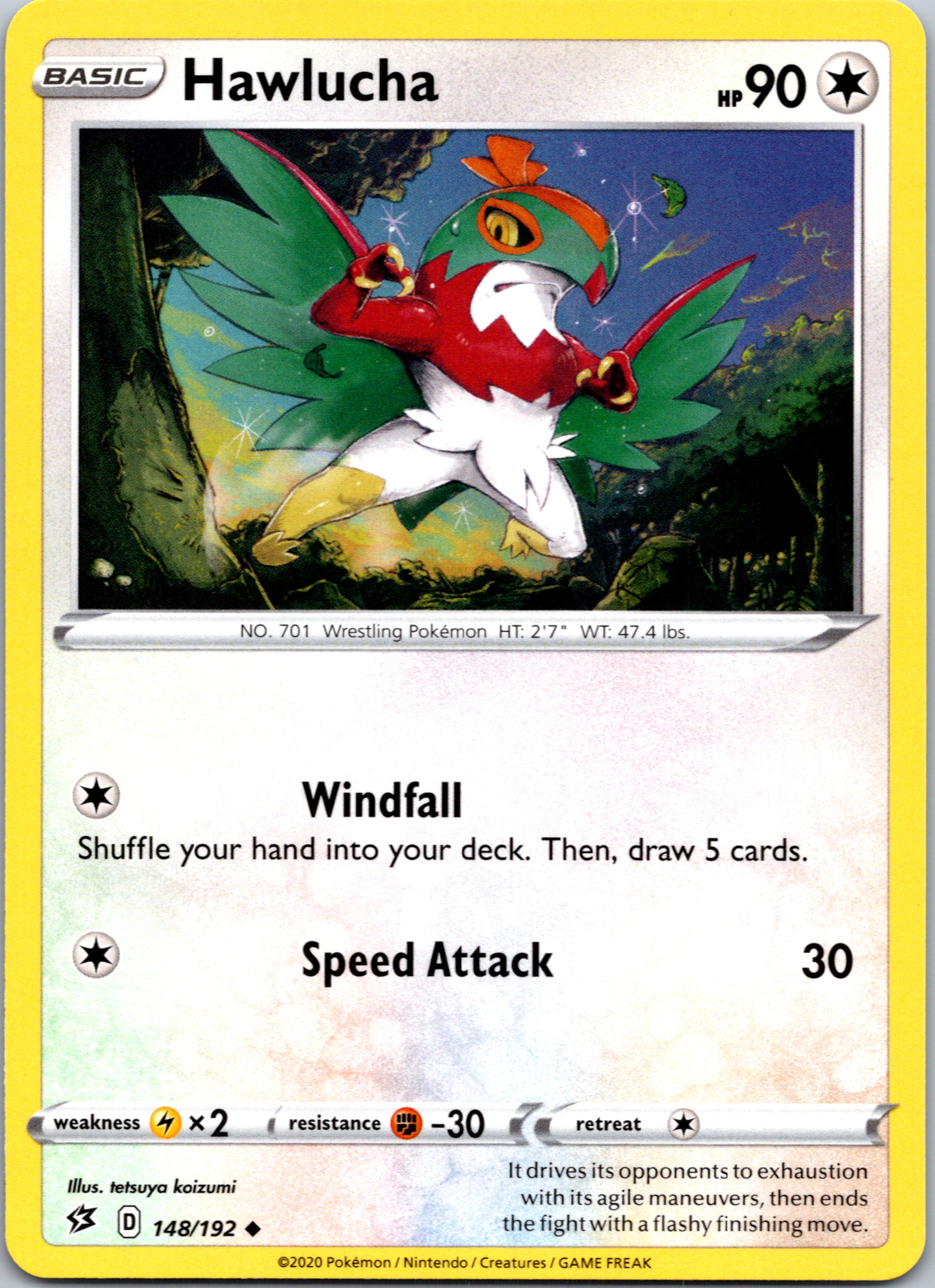 Hawlucha (148/192) [Sword & Shield: Rebel Clash]