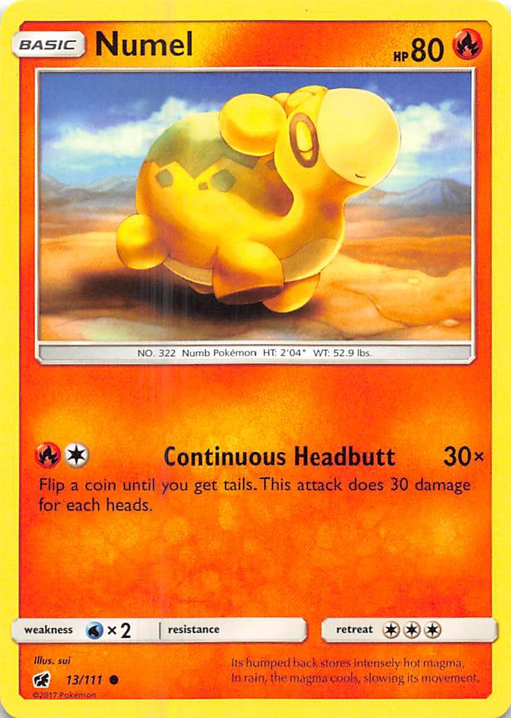 Numel [13/111] [SM - Crimson Invasion] Reverse Holofoil
