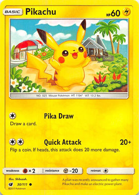 Pikachu [30/111] [Crimson Invasion]