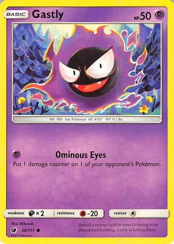 Gastly [36/111] [Crimson Invasion]